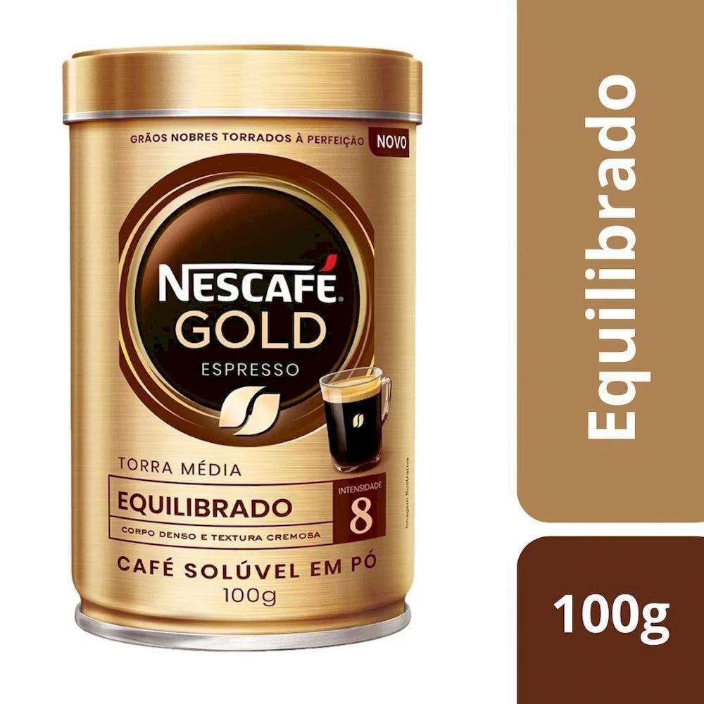 Nescafe Gold Esprs Intsd8 Lata 12x100gbr