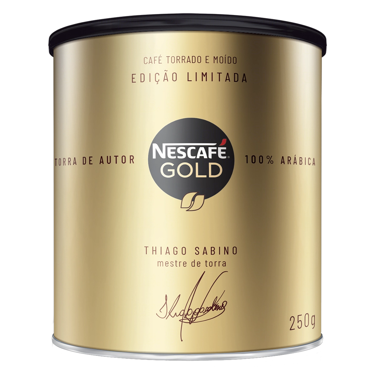 Café Torrado E Moído Nescafé Gold Torra De Autor Thiago Sabino Lata 250g