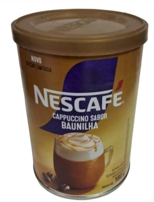 Cappuccino Pó Solúvel Baunilha Nescafé Lata 180g