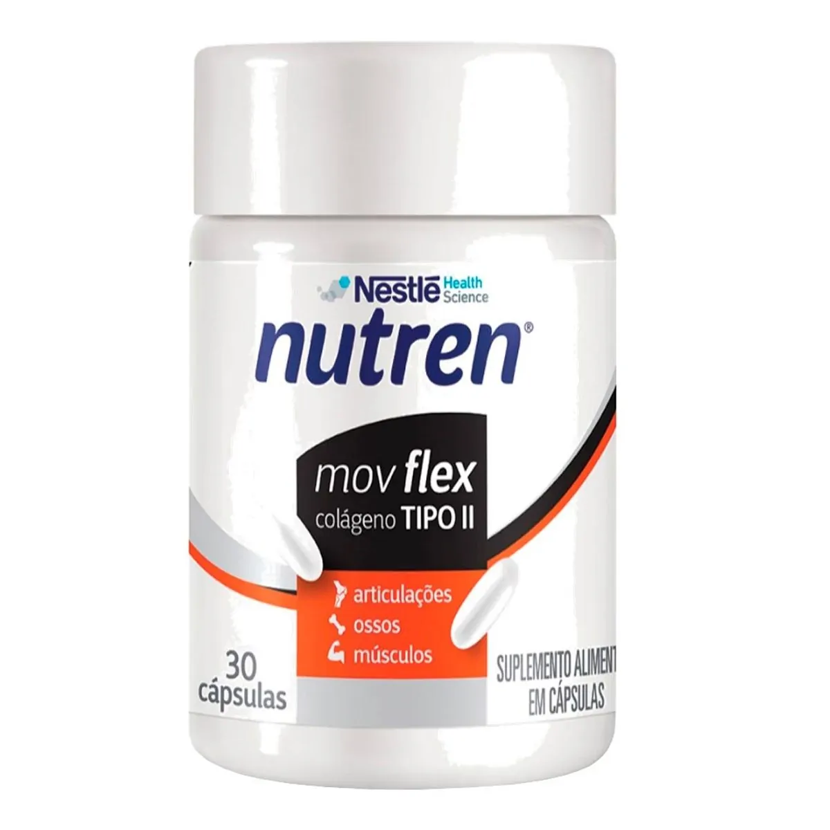 Suplemento Alimentar Nutren Mov Flex Colágeno Tipo II 30 cápsulas