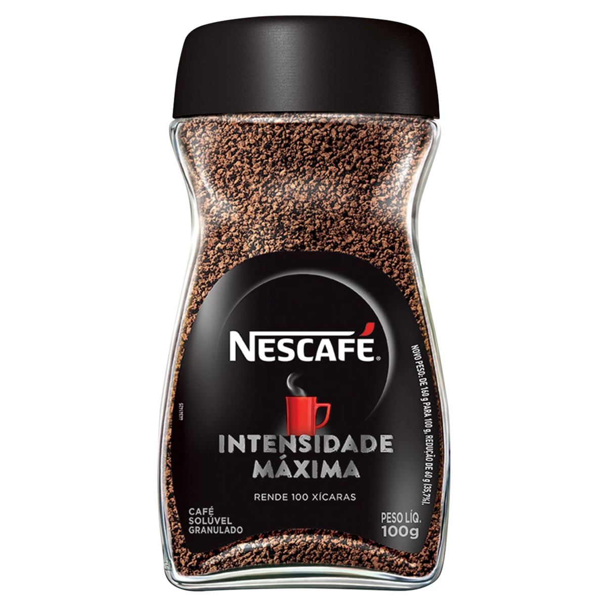 Café Solúvel Granulado Intensidade Máxima Nescafé Vidro 100g