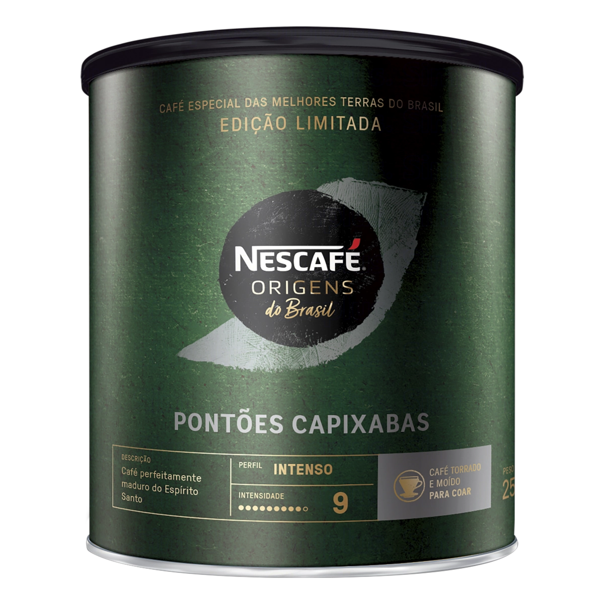 Café Torrado E Moído Pontões Capixabas Nescafé Origens Do Brasil Lata 250g