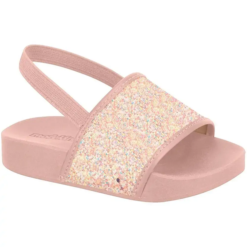 Sandalia Molekinha 21251001278112945 Gliter Rosa 18