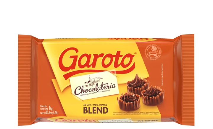 Cobertura Garoto Chocolate Blend 1kg