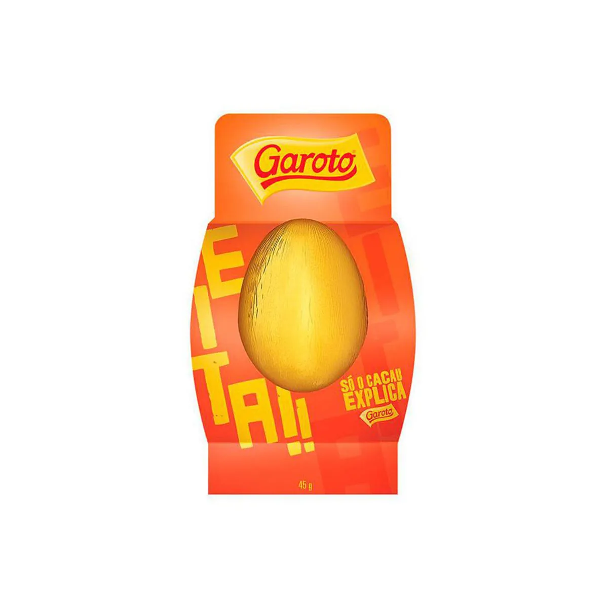 Ovo De Pascoa Garoto Ao Leite 45g