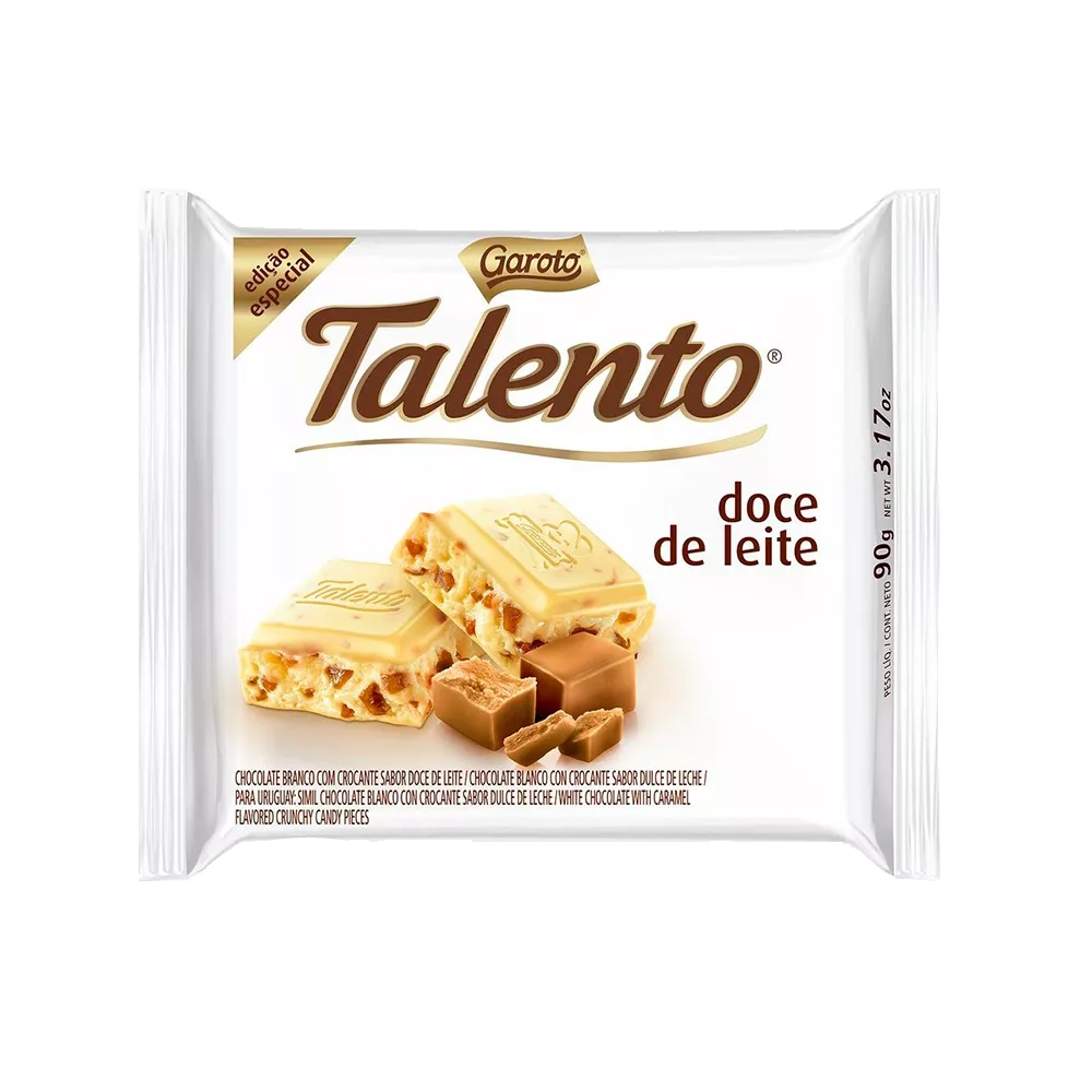 Choc.talento 94g Doce De Leite