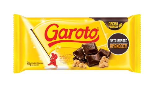 GAROTO Tablete Amendoim 90g