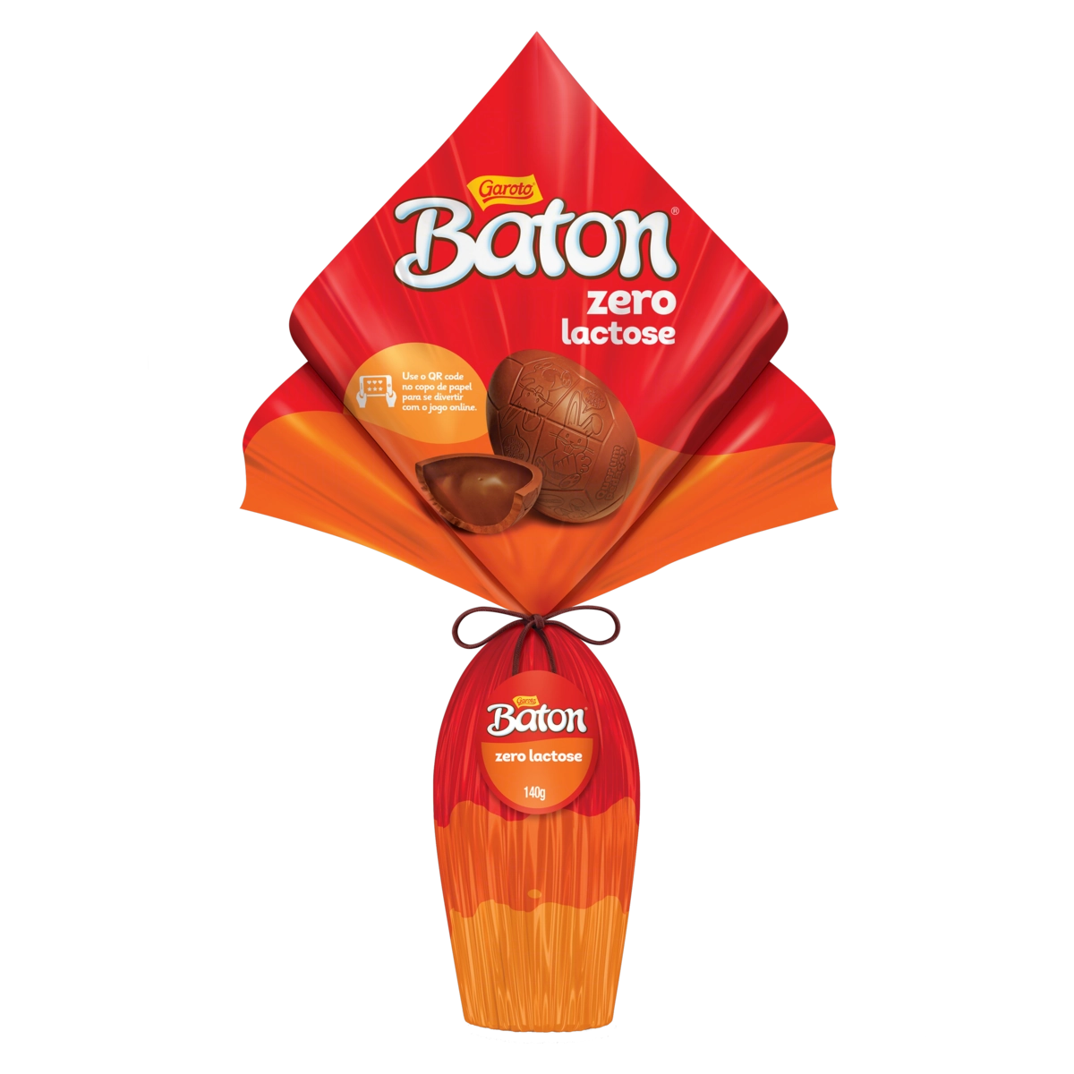 Ovo de Páscoa BATON Zero Lactose 140g