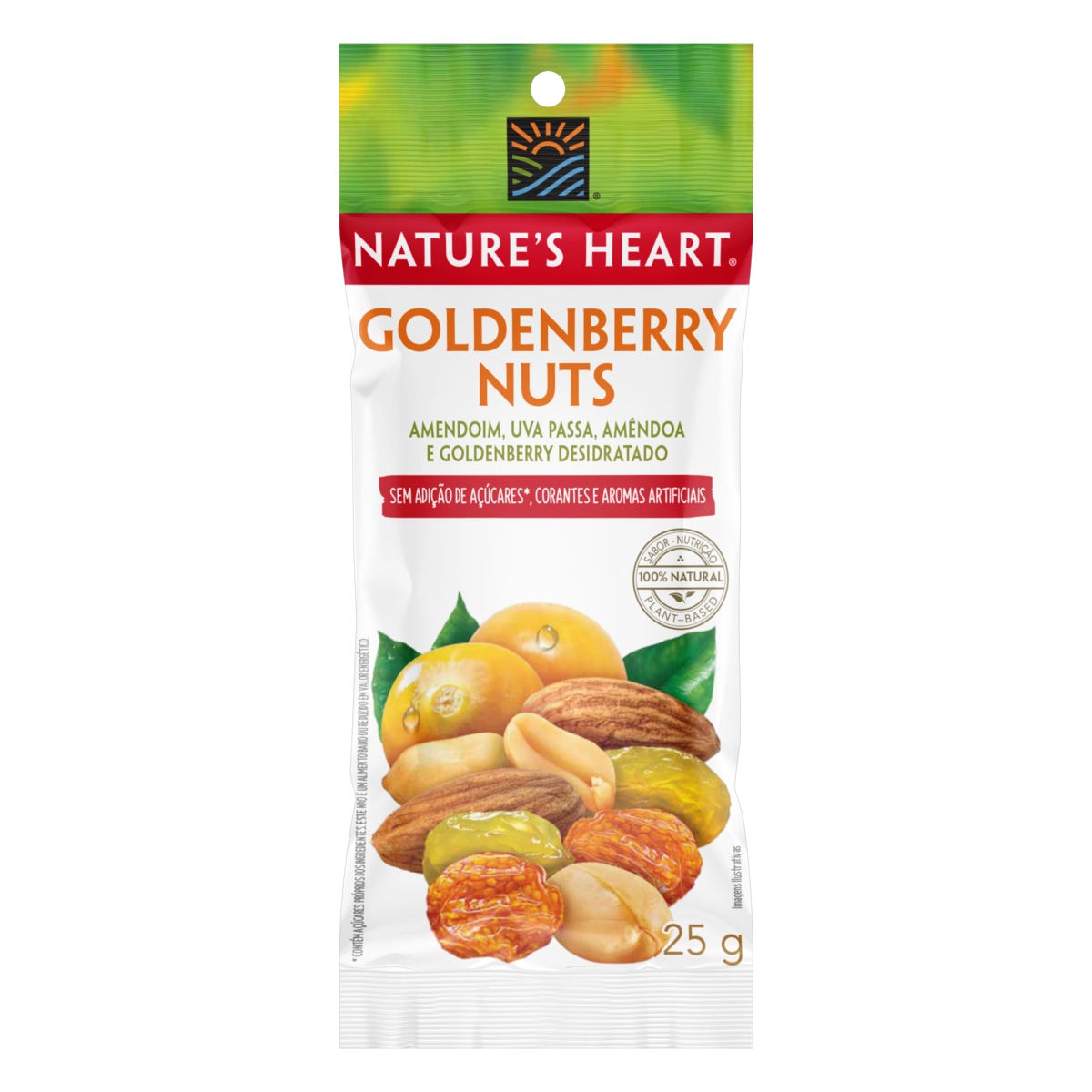 Snack NATURES HEART Goldenberry Nuts 25g