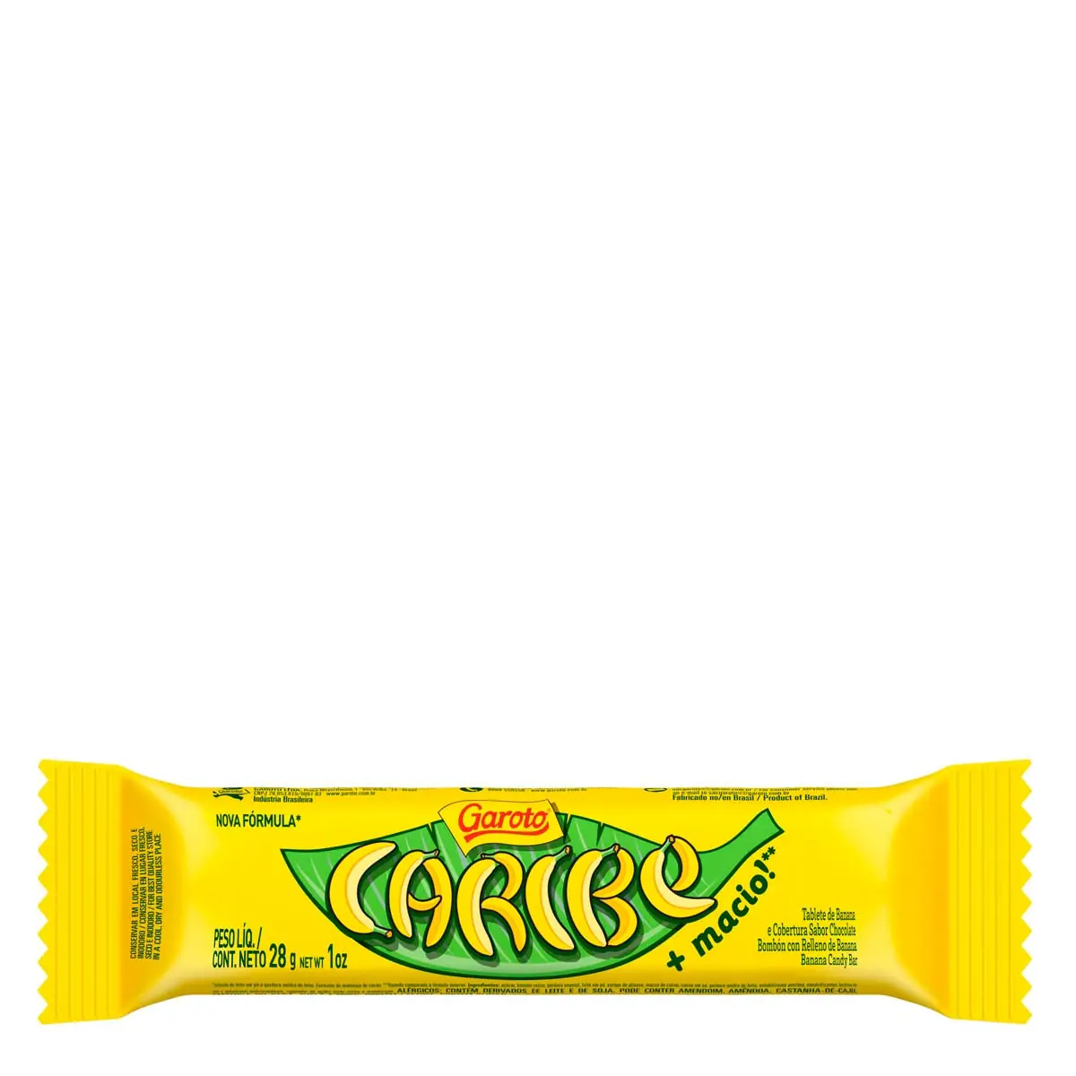 Chocolate GAROTO Caribe 28g
