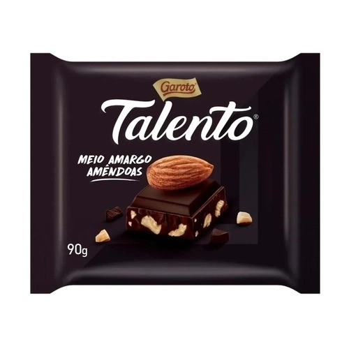 Talento Tablete Meio Amargo 8 12x85g Br