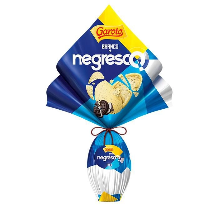 Ovo De Pascoa Garoto Negresco 185g