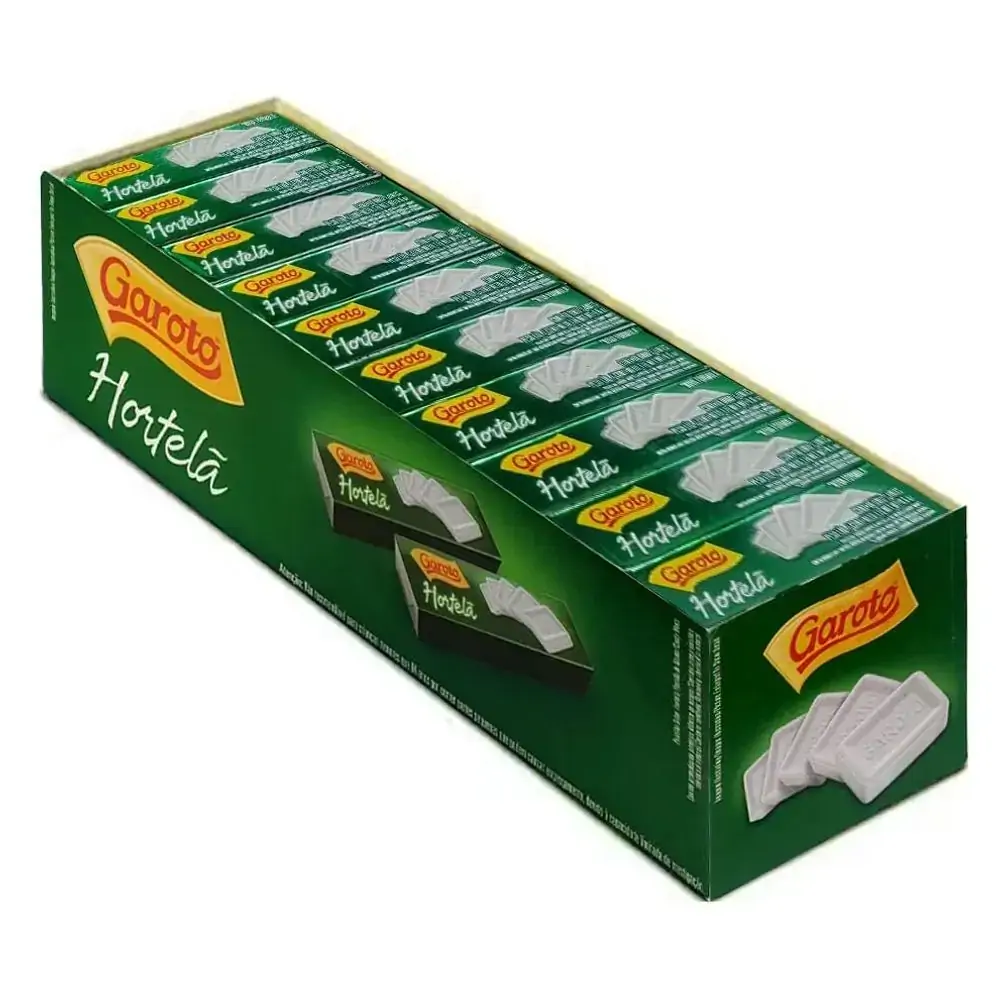 Pastilha Garoto Hortela 40x1