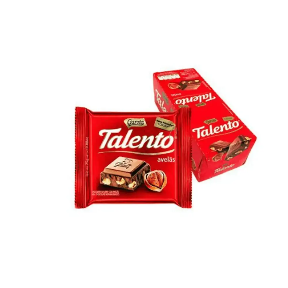 Talento Ao Leite Com Avelã Garoto