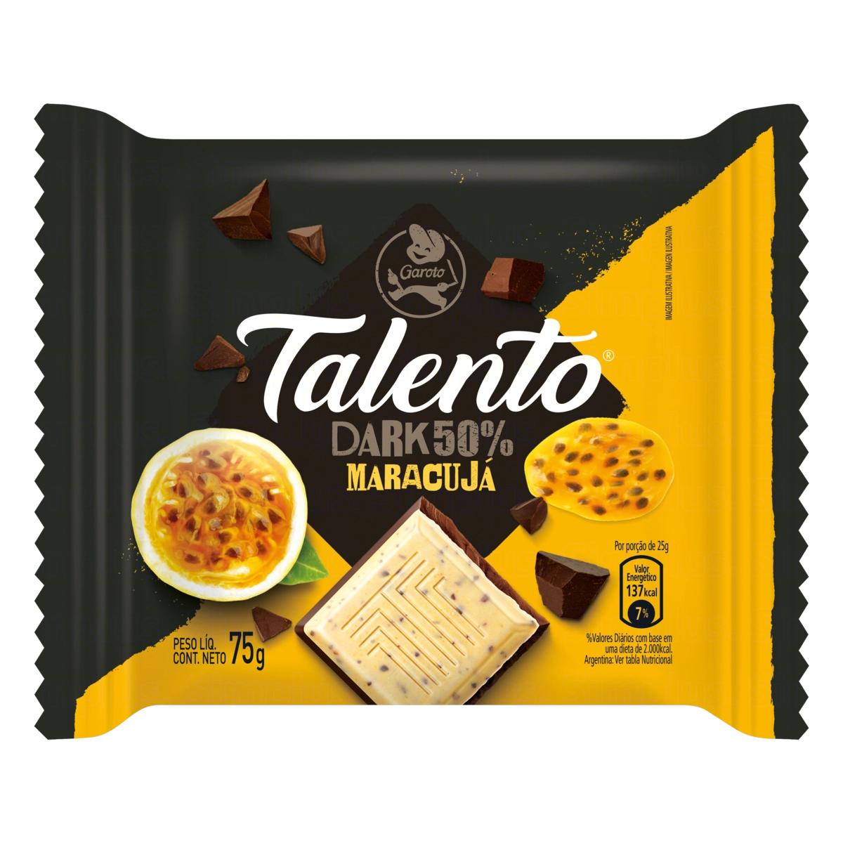 Talento Tab Dark Maracuja 8 15x75g Xw