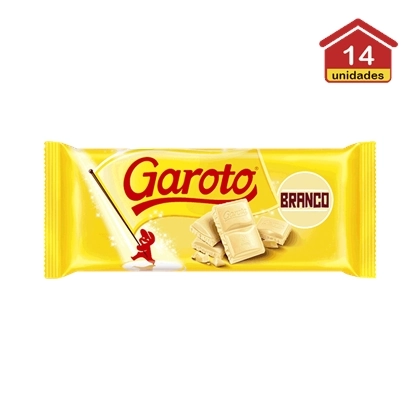 Chocolate Garoto Branco 14unidade X
