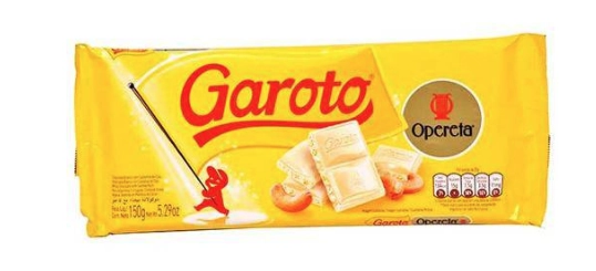 Choc Garoto Branco Opereta 90g