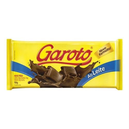 Chocolate.ao Leite Garoto 180