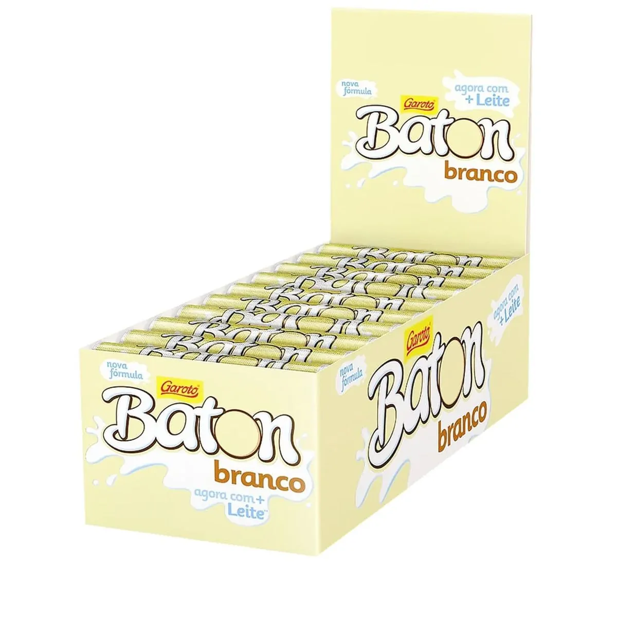 Chocolate Baton Branco 30unidade X