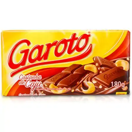 Ao Leite Com Castanha De Caju Garoto