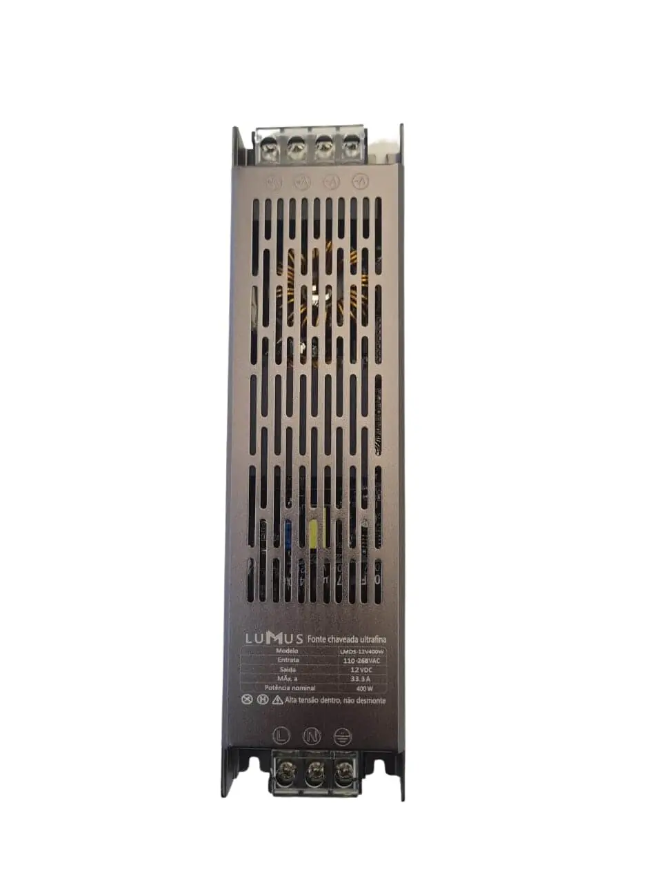 Fonte Slim 400w 33.3a 12v - Lumus