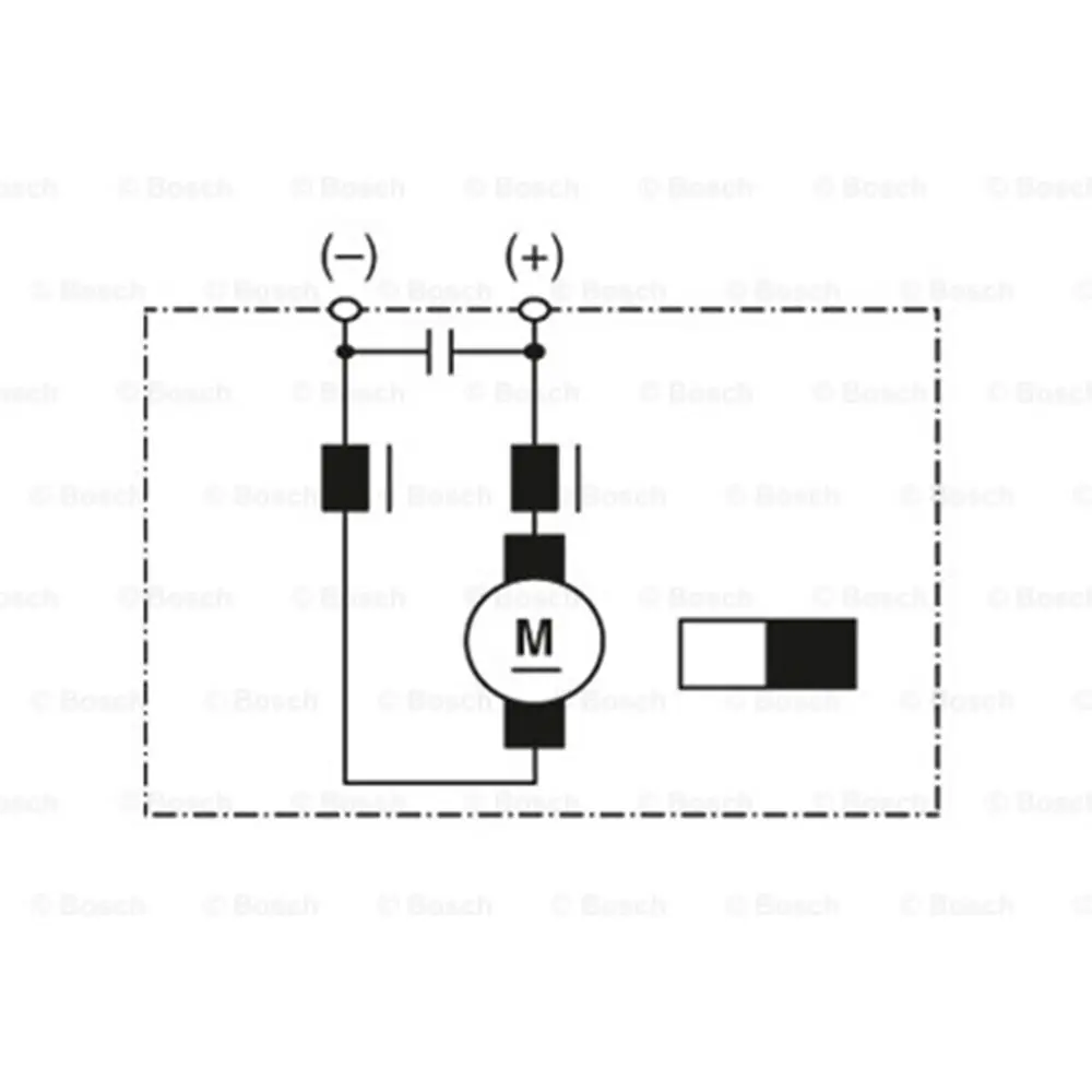 Eletroventilador do Radiador sem Ar-condicionado - BOSCH 9130451136
