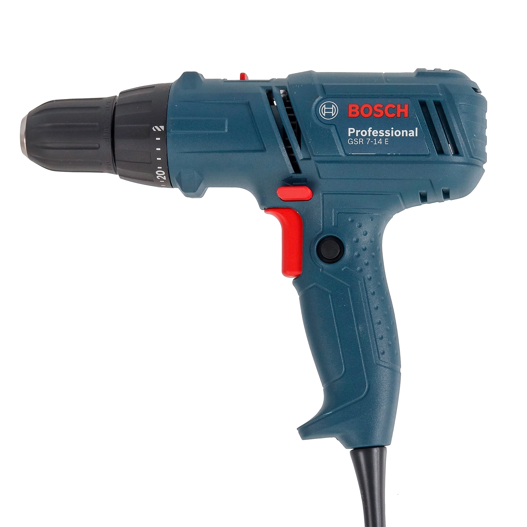 Furadeira e Parafusadeira Bosch GSR 7-14E, 400W, Azul - 110V