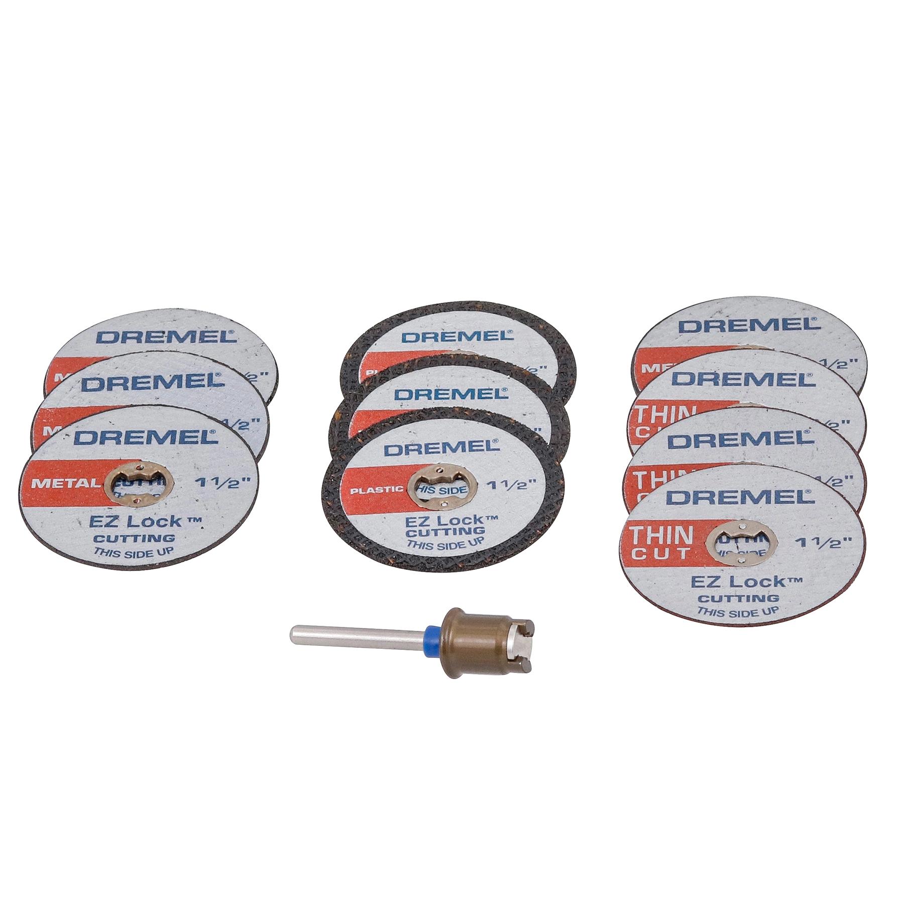 Kit de Acessórios para Cortar Dremel EZ728 11 Peças