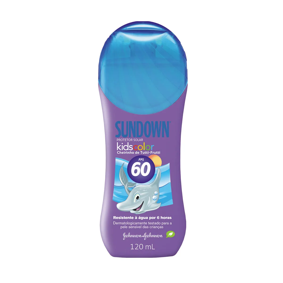 Protetor Solar Loção Fps 60 Tutti Frutti Sundown Kids Color Frasco 120ml