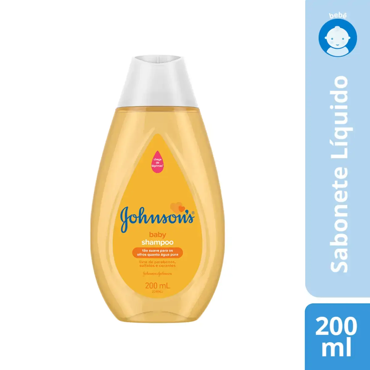 Shampoo Baby J J Reg Lv 200