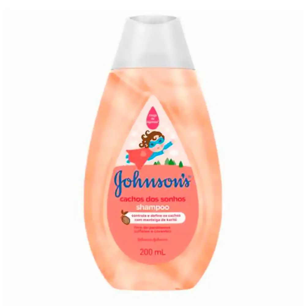Shampoo JOHNSONS Cachos dos Sonhos 200 ml