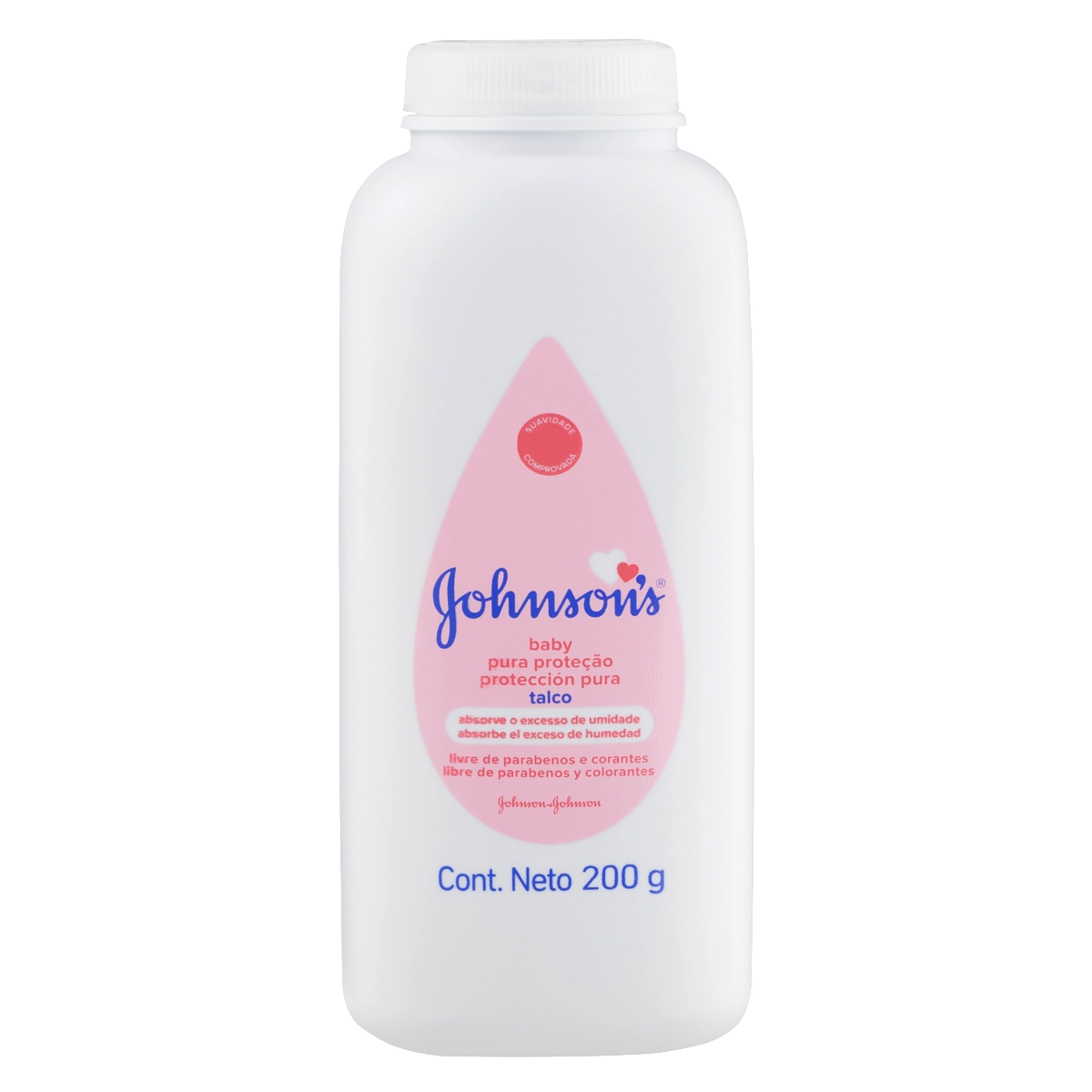 Talco Johnsons Baby Pura Proteção 200g