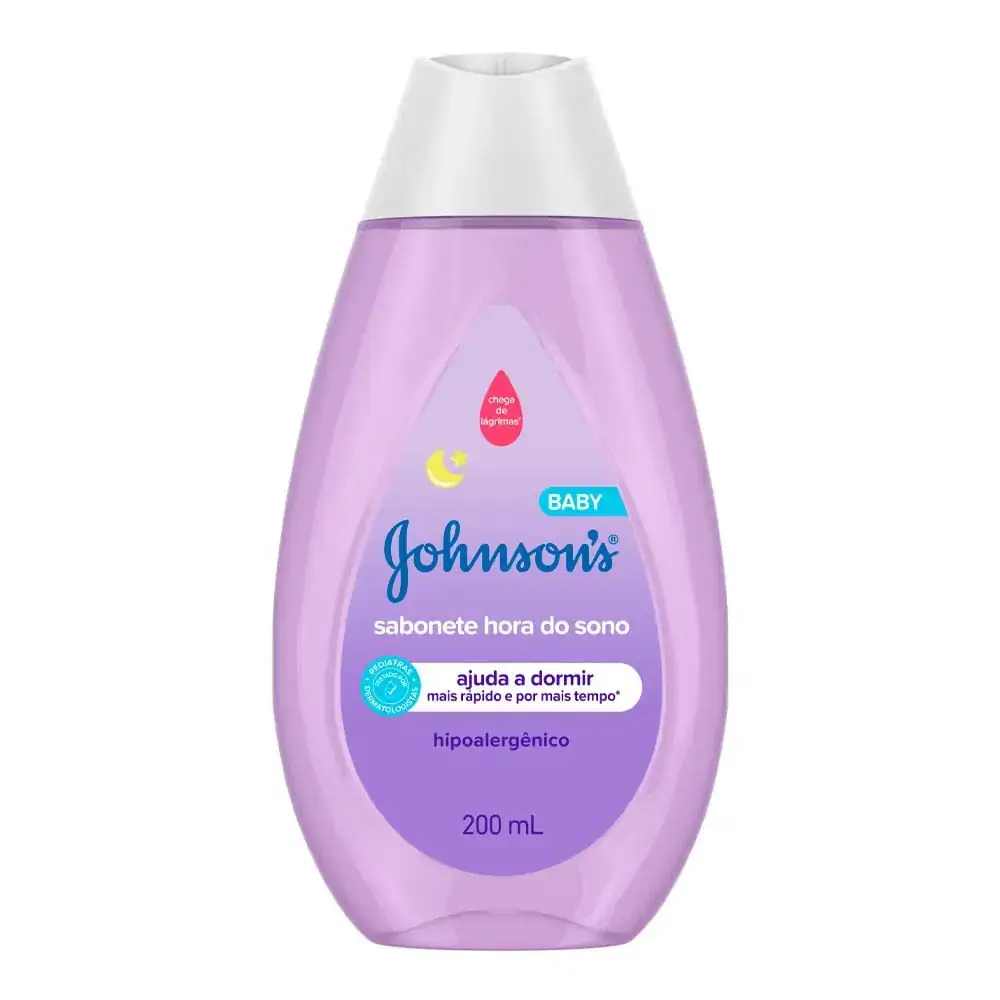Sabonete Líquido Infantil Johnson's Baby Hora do Sono 200ml
