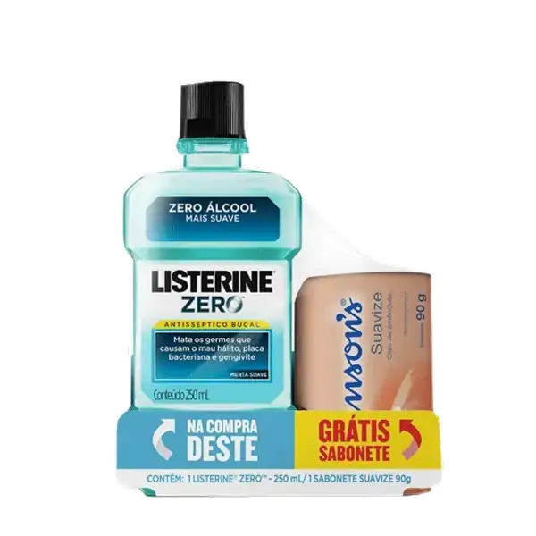 Listerine 250ml Sabonete 90g