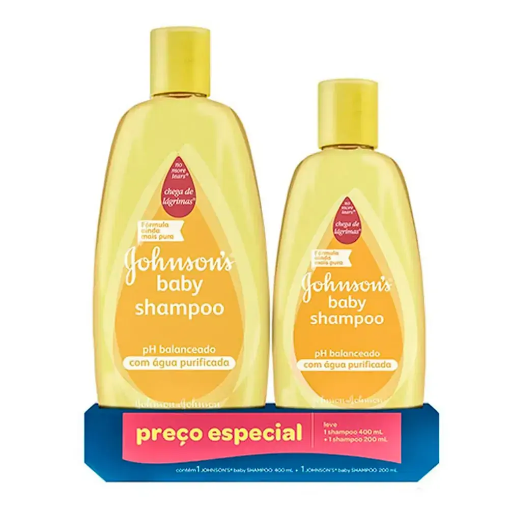 Sh 400ml Sh 200ml Johnsons Baby Regular Oferta Especial