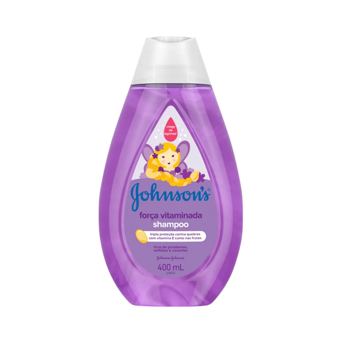 Shampoo Infantil Johnson's Baby Força Vitaminada 400ml