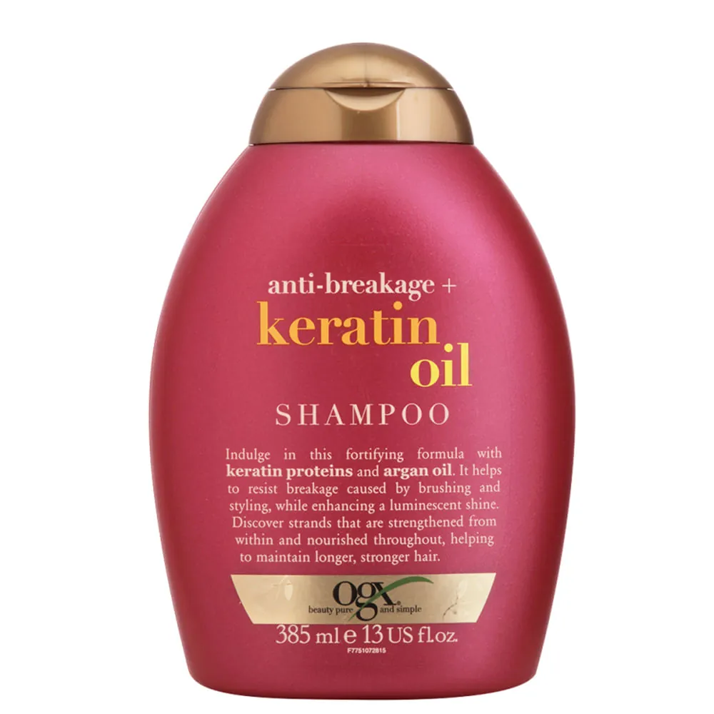 Shampoo Ogx Keratin Oil Frasco 385ml