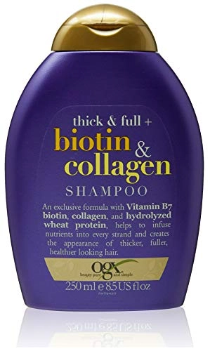 Shampoo Ogx Biotin Collagen Frasco 250ml