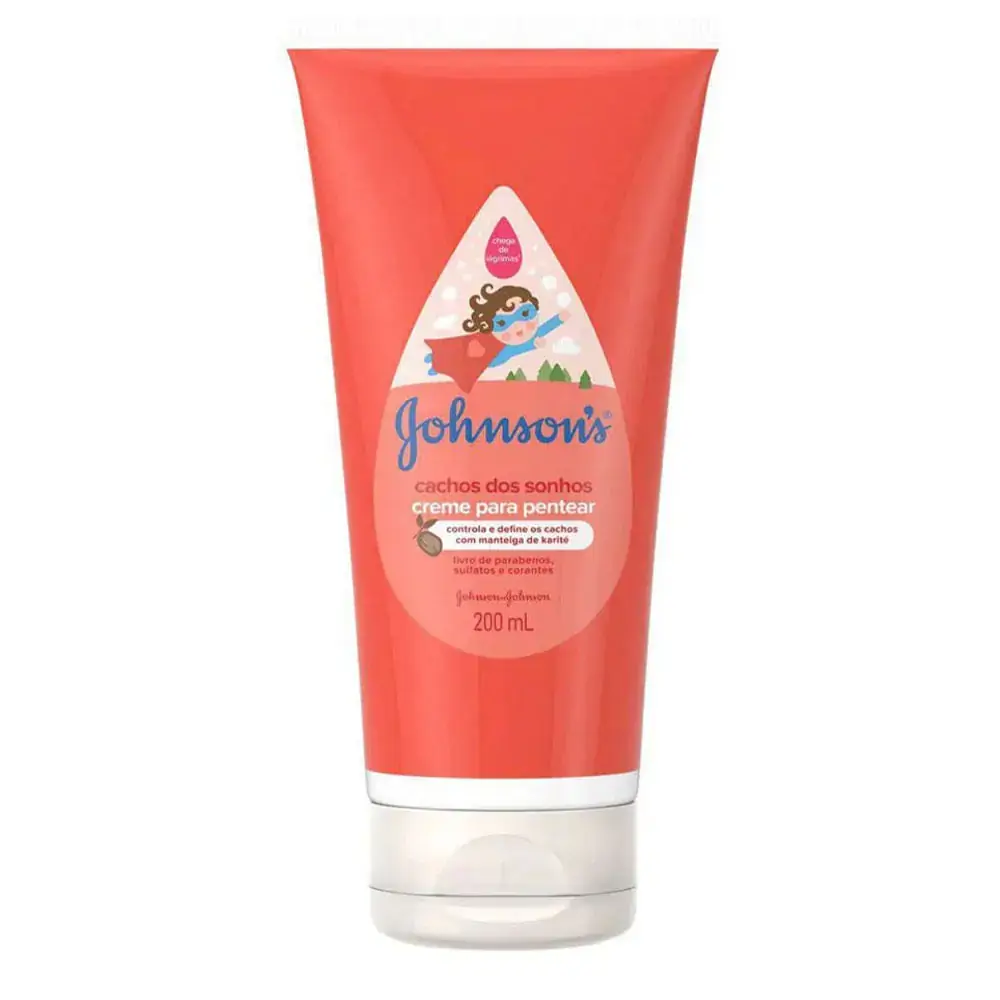 Creme de Pentear, Definição de Cachos, para Cabelos Cacheados Johnsons 200ml