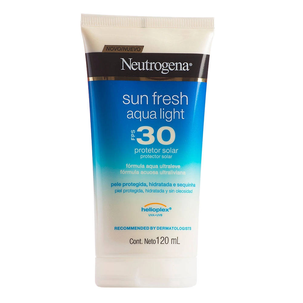 Protetor Solar Fps 30 Neutrogena Sun Fresh Aqua Light Bisnaga 120ml
