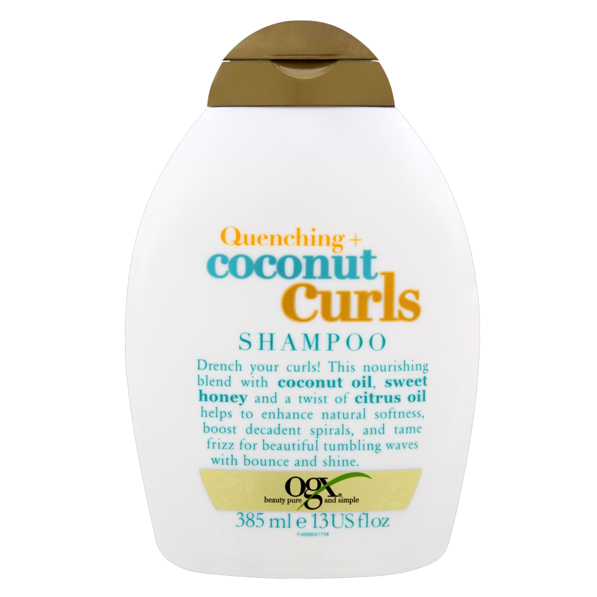 Shampoo Ogx Coconut Curls Frasco 385ml