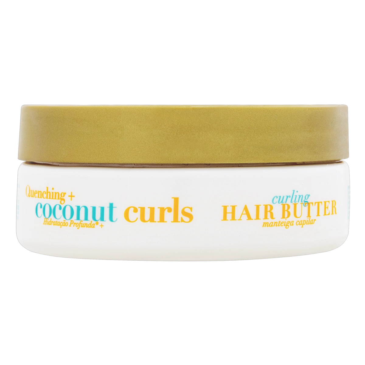 Manteiga Hidratação Profunda Ogx Coconut Curls Pote 187g