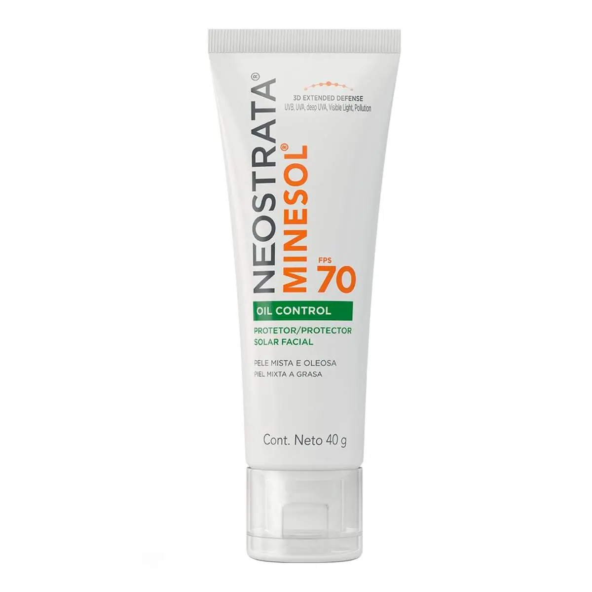 Protetor Solar Facial Neostrata Minesol Oil Control FPS 70 com 40 g