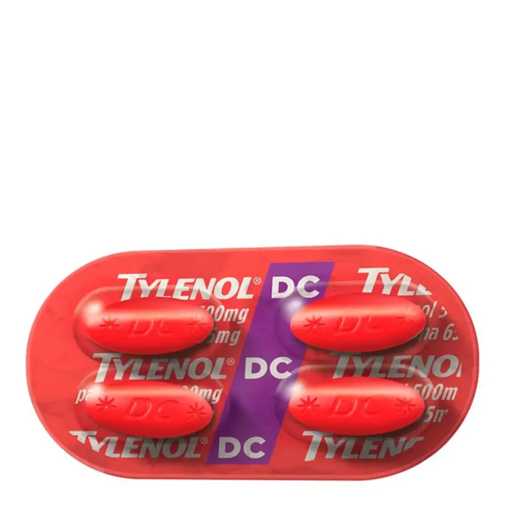 Analgésico Tylenol DC 500Mg 4 Comprimidos