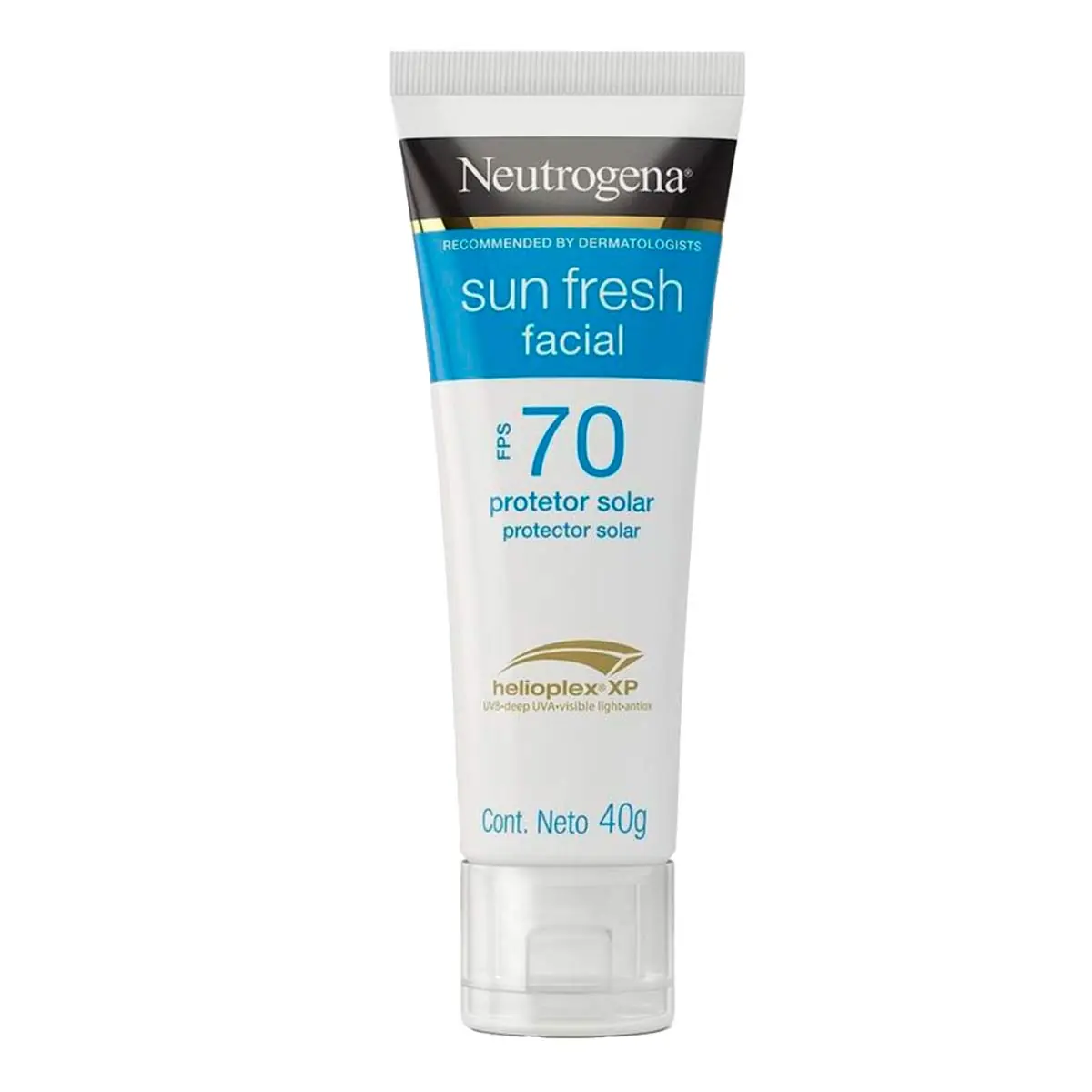 Protetor Solar Facial Fps 70 Neutrogena Sun Fresh Bisnaga 40g