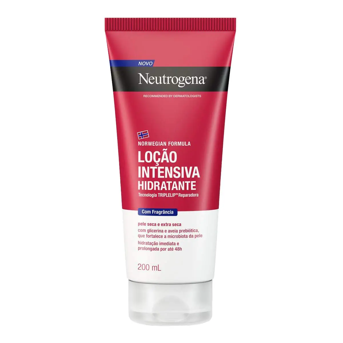 Loção Corporal Hidratante Intensiva Neutrogena Norwegian Formula Bisnaga 200ml