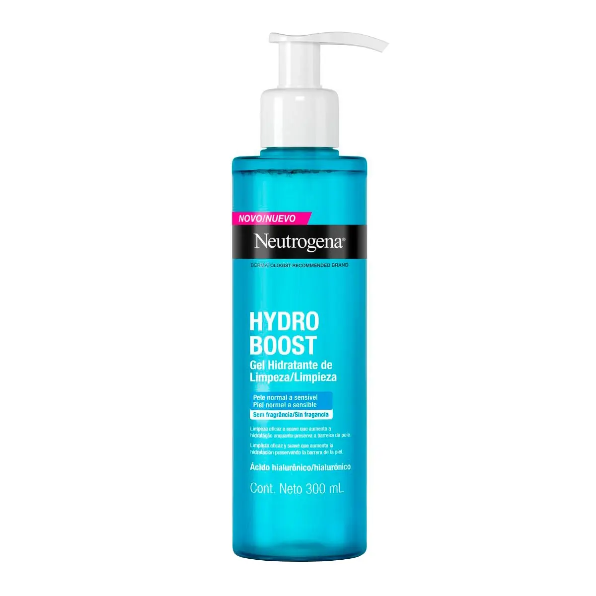 Neutrogena Gel Hidratante De Limpeza Hydro Boost, 300ml