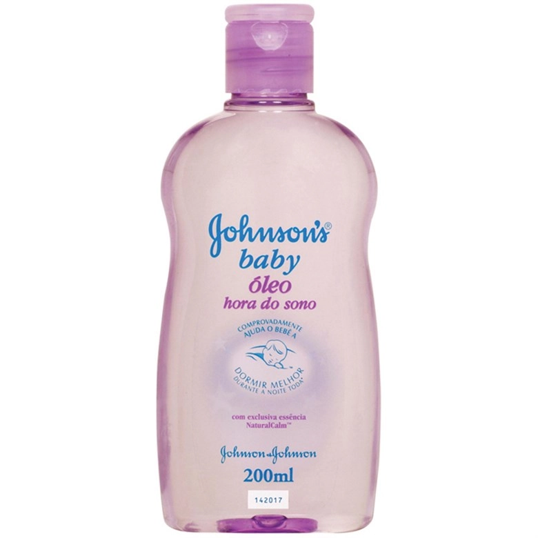 óleo Para Bebê Johnsons Baby Hora Do Sono Frasco 200ml