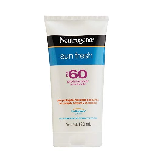 Protetor Solar Fps 60 Neutrogena Sun Fresh Bisnaga 120ml