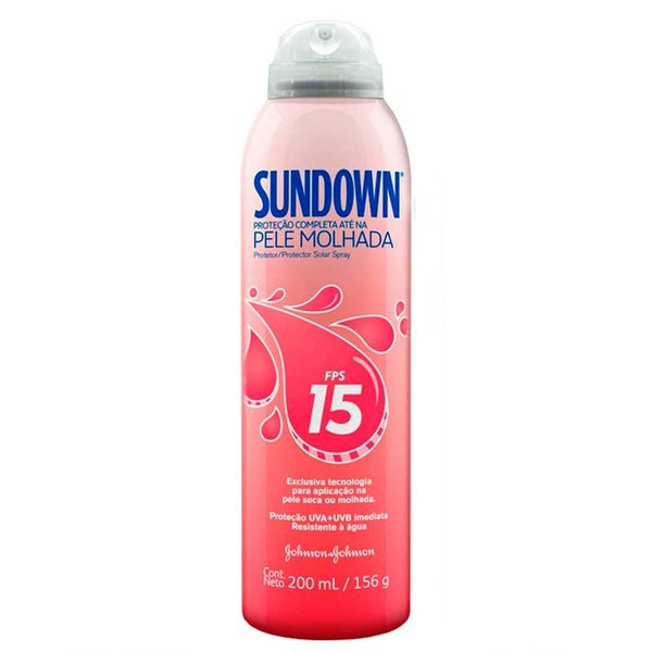 Sundown Spray Pele Molhada Fps 15